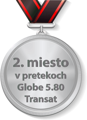 Michal Krysta 2. místo v závodu Globe 5.80 Transat